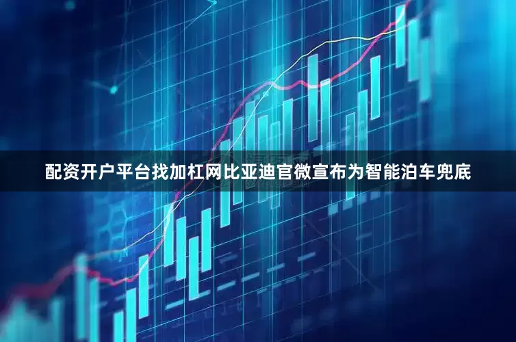 配资开户平台找加杠网比亚迪官微宣布为智能泊车兜底